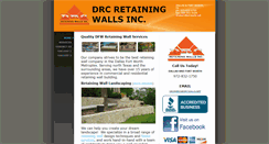 Desktop Screenshot of drcwalls.net